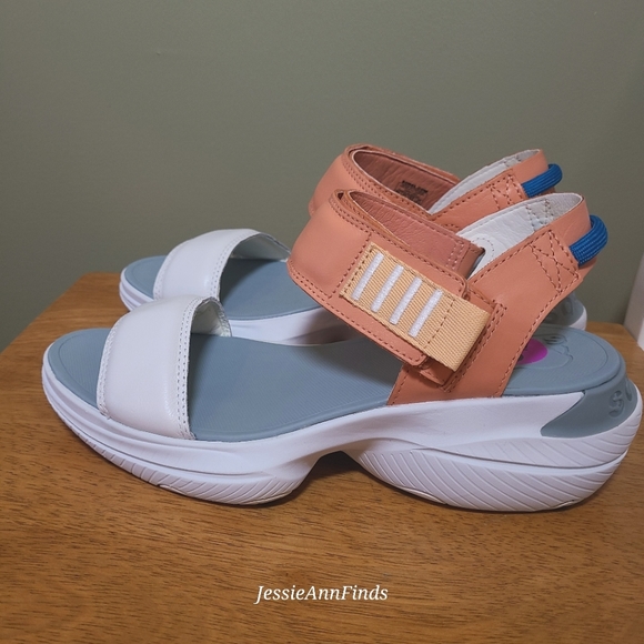 Sorel Shoes - NWOT Sorel Paradiso Pech Sea Salt Explorer Blitz Platform Sandals Size 8.5